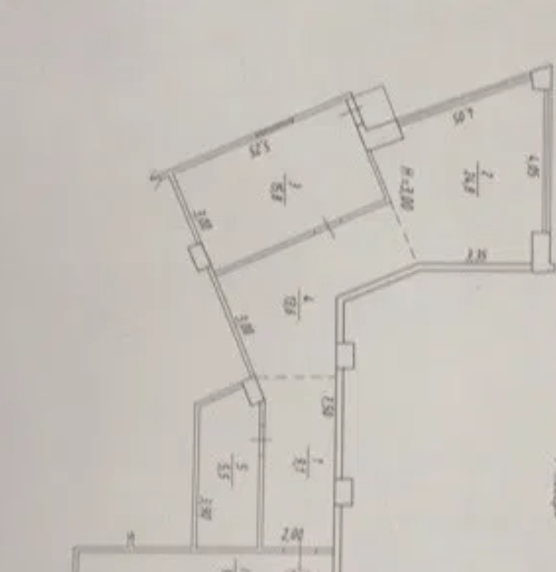 Аренда 2-комнатной квартиры 73 м²