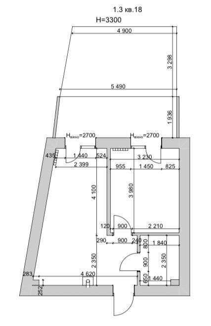 Продажа 1-комнатной квартиры 50 м², Парковая ул., 18