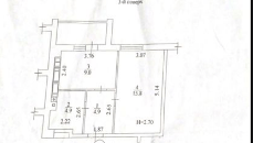 Продажа 1-комнатной квартиры 36 м²