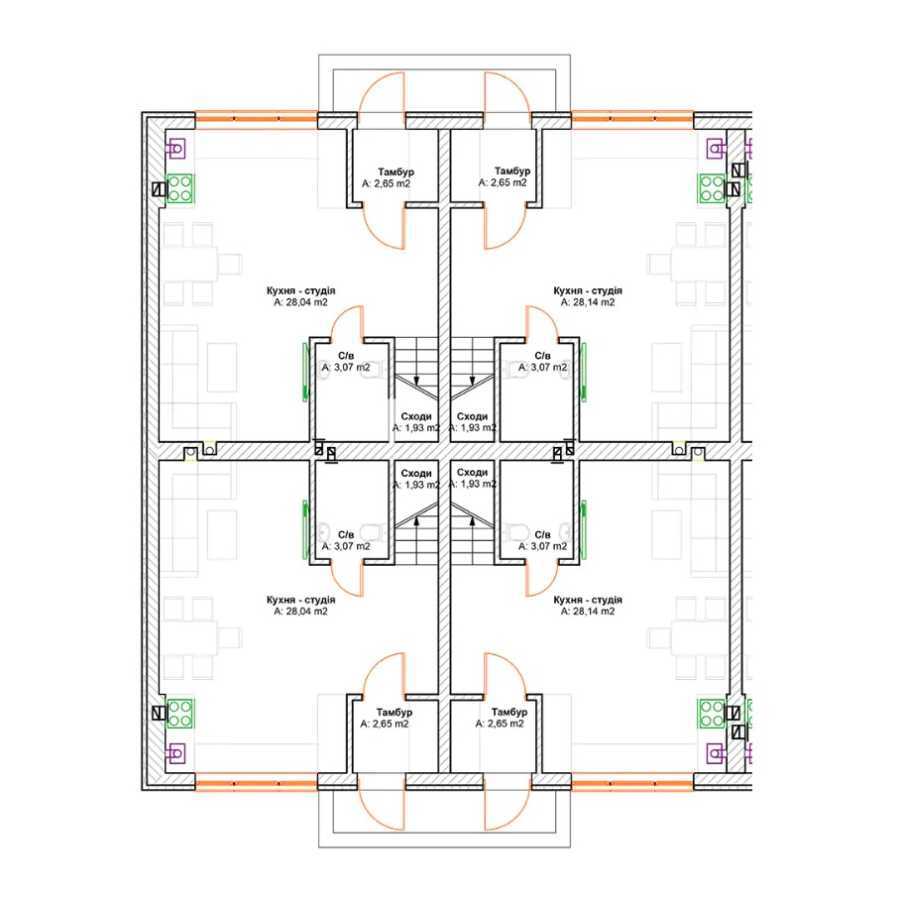 Продаж 3-кімнатної квартири 71 м², Озерна вул., 54