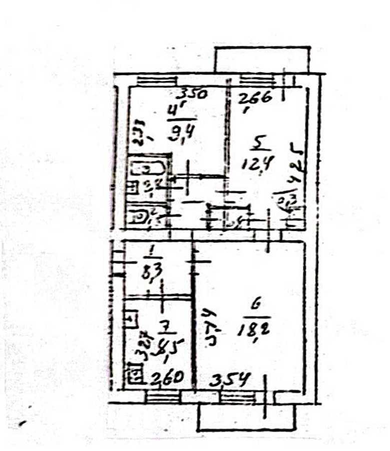 Продажа 3-комнатной квартиры 66 м², Полесская ул., 24