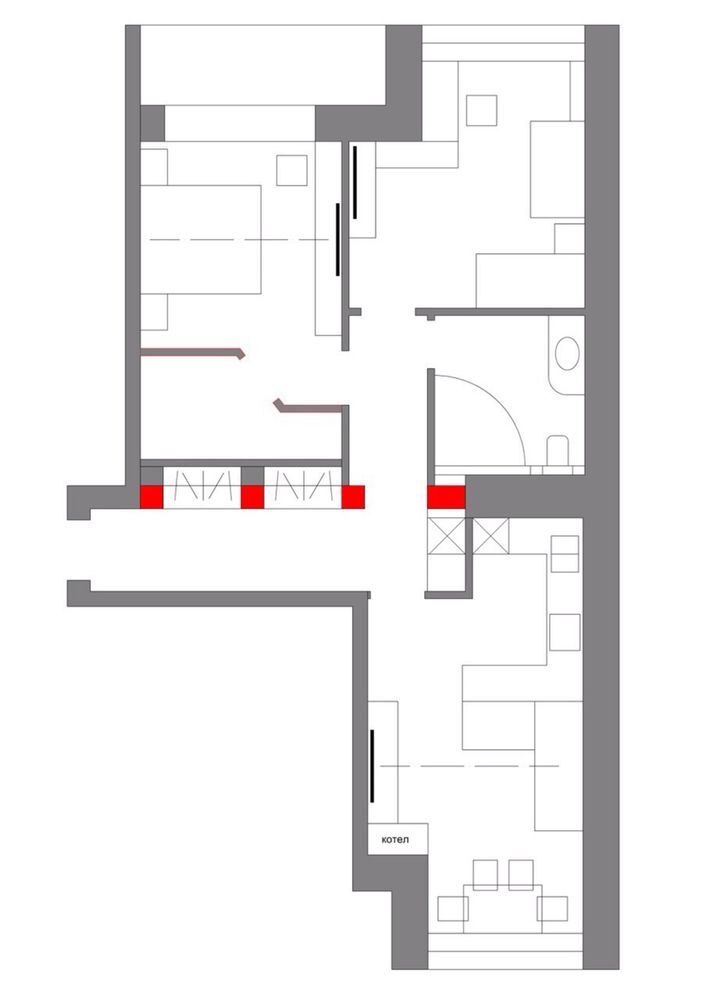 Продаж 2-кімнатної квартири 75 м²