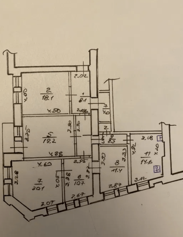 Продажа 5-комнатной квартиры 117 м²