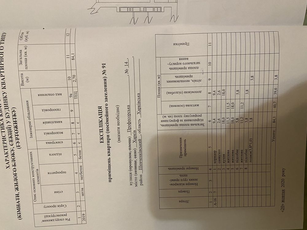 Продаж 3-кімнатної квартири 85 м²