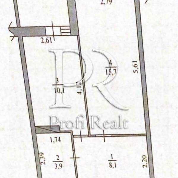 Продаж 1-кімнатної квартири 39 м², Симоненко вул., Василя вулиця, 105