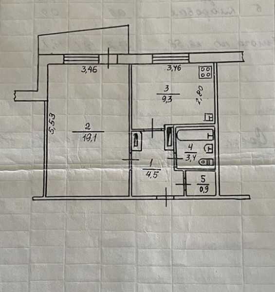 Продаж 1-кімнатної квартири 40 м², Новогодняя/Мед.Академия