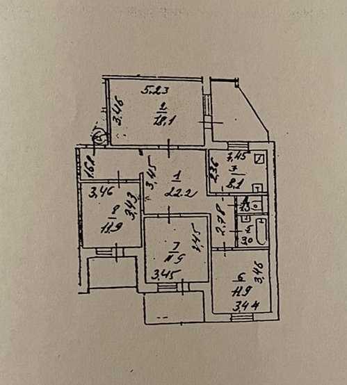 Продаж 4-кімнатної квартири 94.5 м², Ревуцького вул., 7