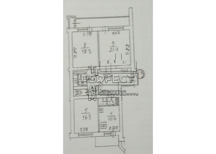 Продаж 3-кімнатної квартири 102 м², Олеся Гончара вул., 62