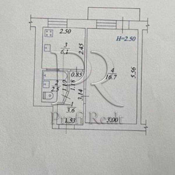 Продажа 1-комнатной квартиры 30 м², Приймаченко Марии, 10