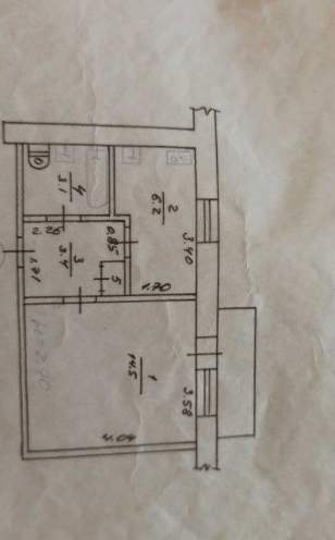 Продаж 1-кімнатної квартири 29 м²