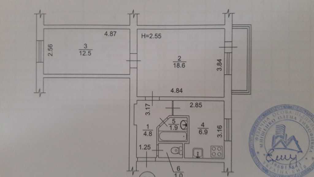 Продаж 2-кімнатної квартири 47 м², Ігоря Шамо бул., 7