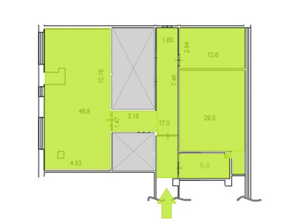 Аренда офиса 120 м², Новоконстантиновская ул., 18