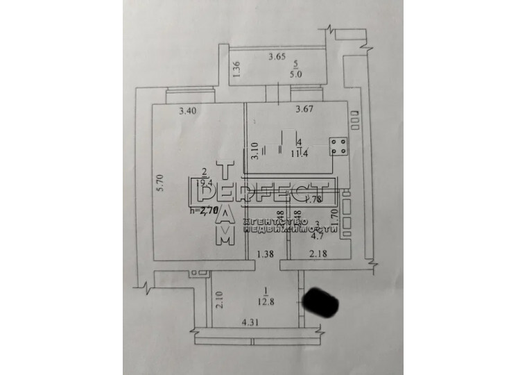 Продажа 1-комнатной квартиры 55 м², Боголюбова ул., 25