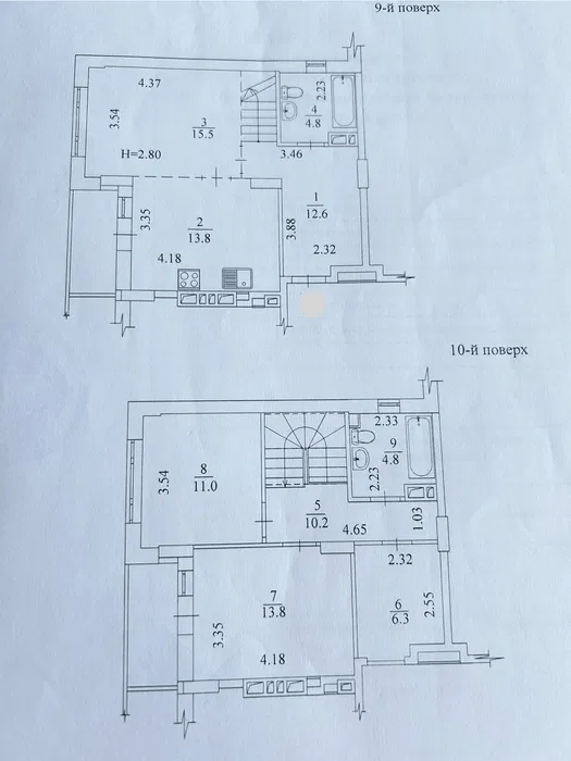 Продаж 2-кімнатної квартири 97 м²