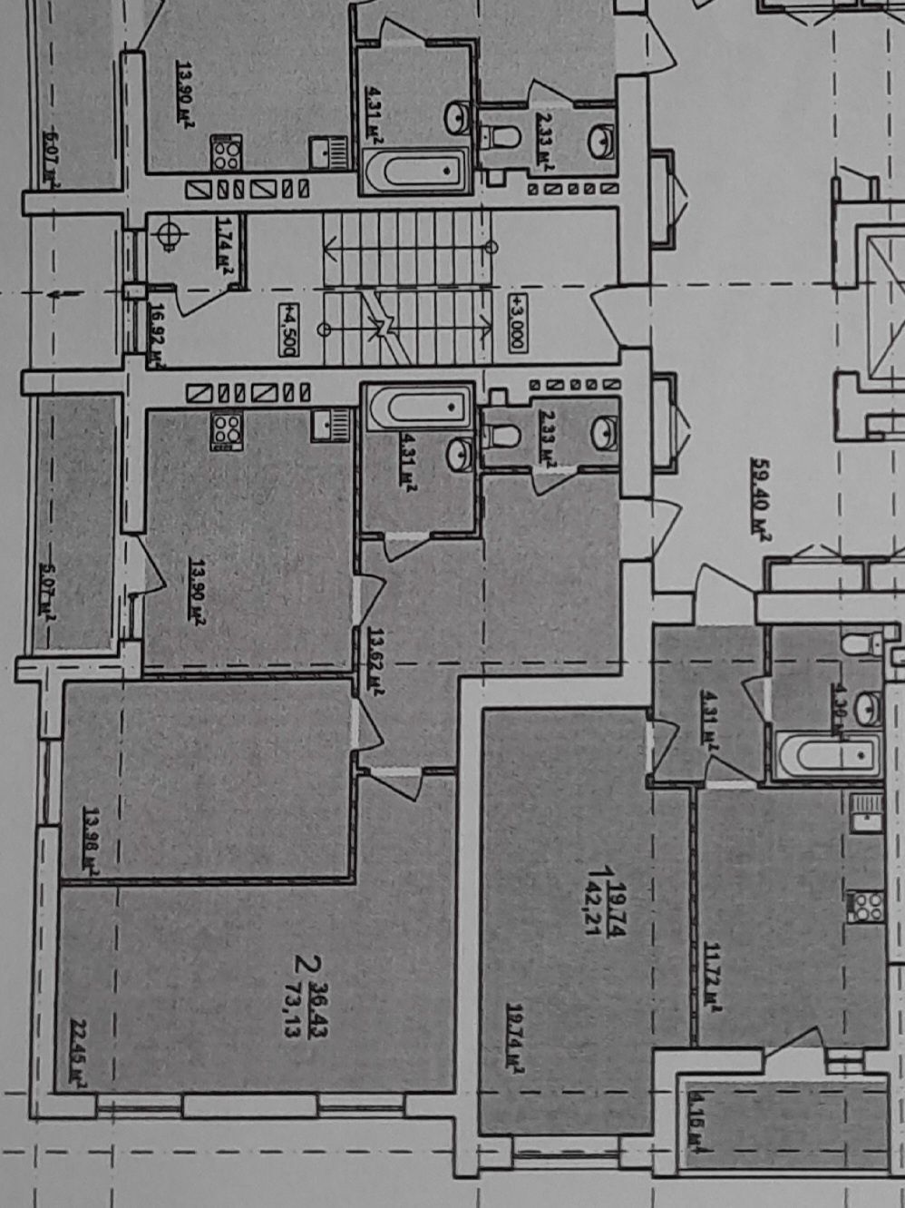 Продаж 2-кімнатної квартири 74 м²