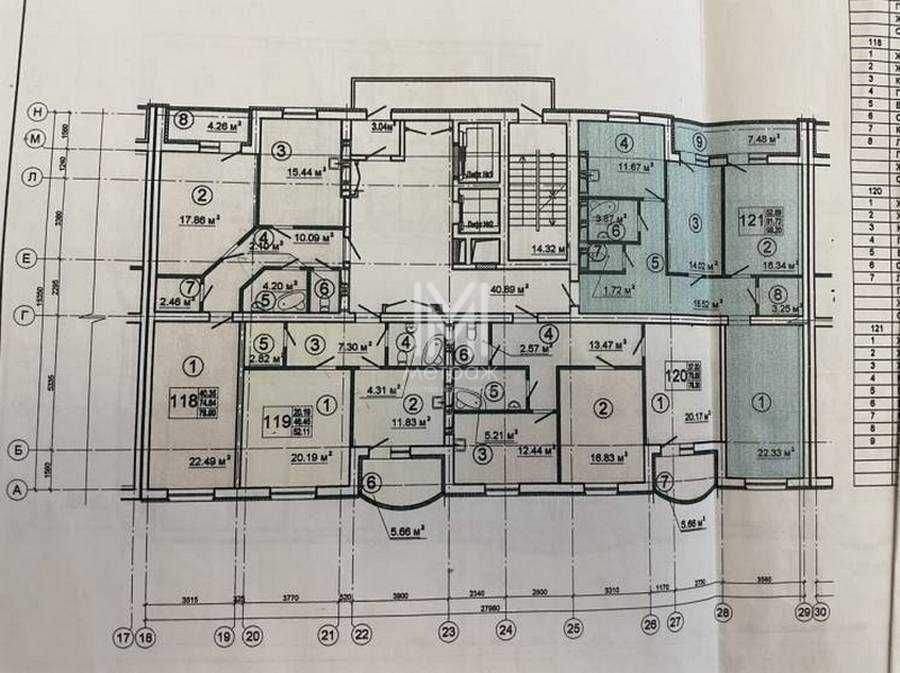 Продаж 3-кімнатної квартири 99 м²