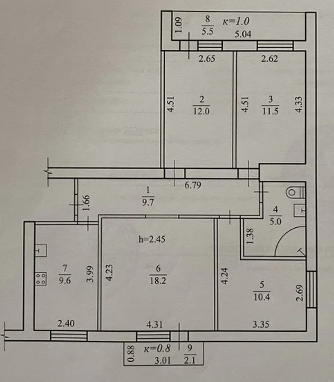 Продаж 4-кімнатної квартири 84 м², Калинова вул., 77