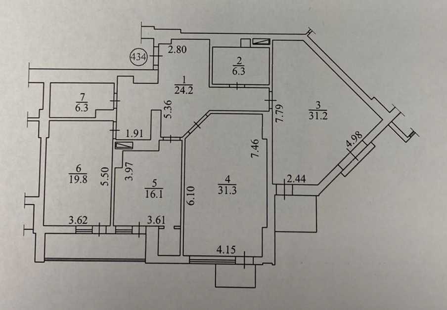 Продажа 3-комнатной квартиры 144 м², Евгения Коновальца ул., 44А