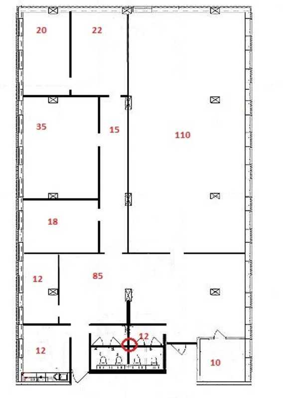 Аренда офиса 350 м², Борщаговская ул., 192