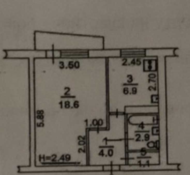 Продажа 1-комнатной квартиры 34.6 м², Добрый Путь ул., 7