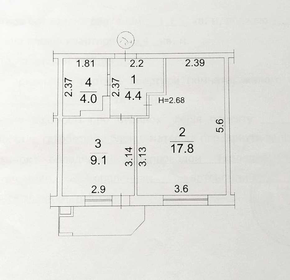 Продаж 1-кімнатної квартири 36.4 м², Бучанське шосе, 14Г