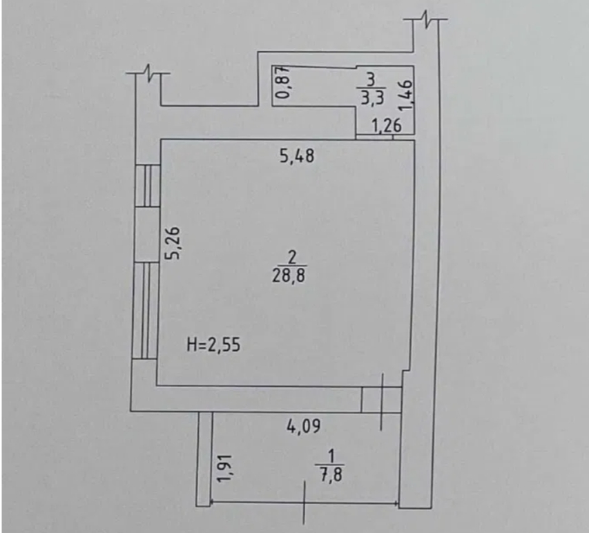 Оренда офісу 40 м², Педагогічна вул.