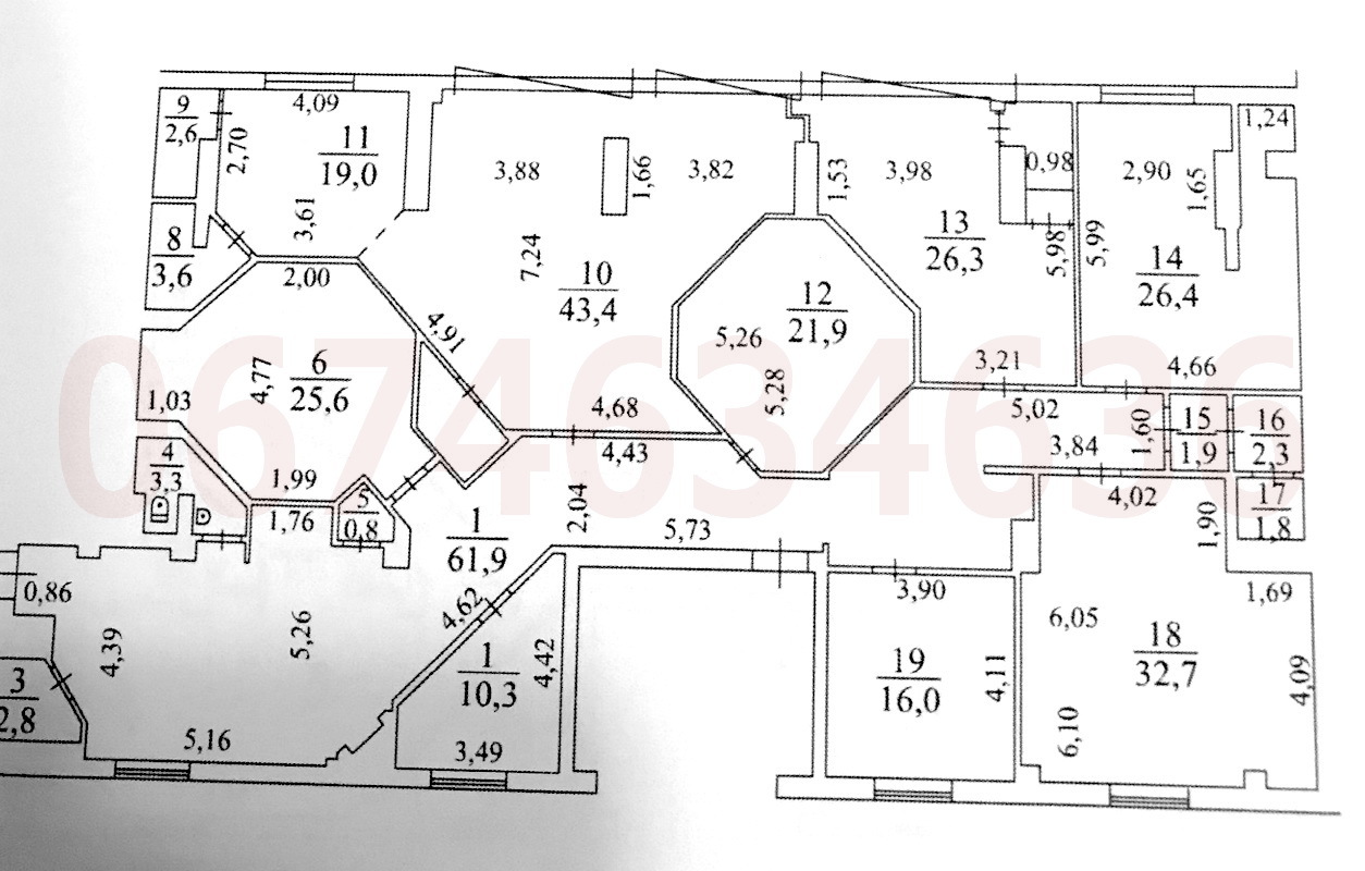 Аренда офиса 305 м², Большая Васильковская ул., 64