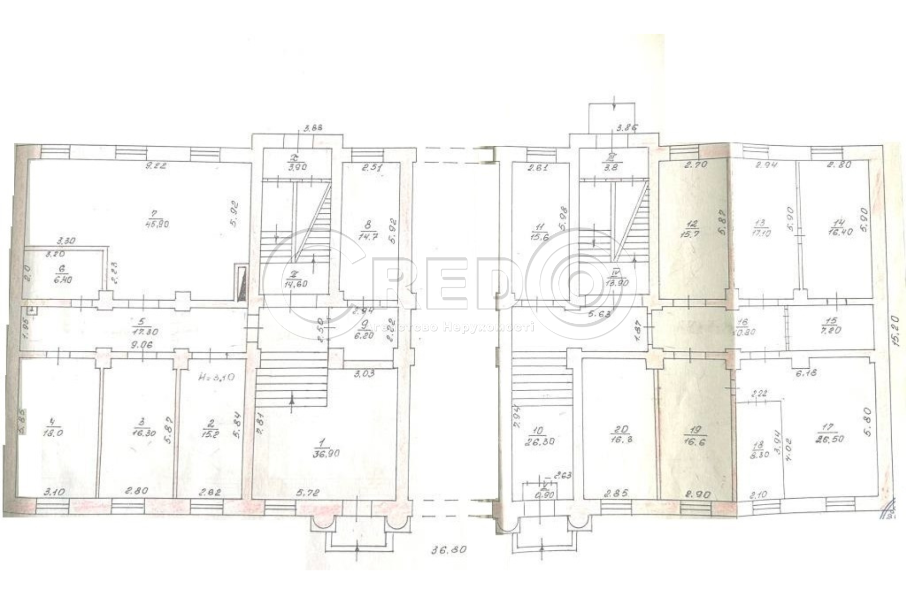 Аренда офиса 35 м², Церковная ул.