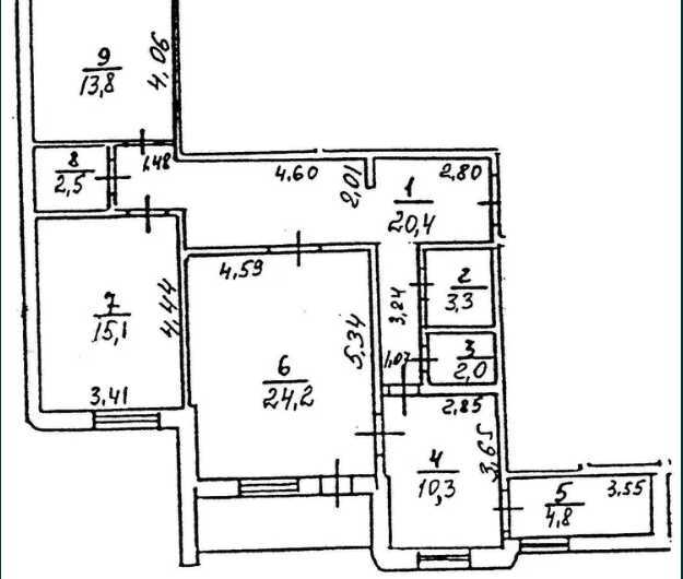 Оренда 3-кімнатної квартири 98 м², Якуба Коласа вул.