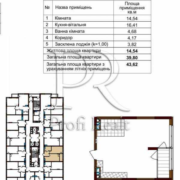 Продажа 1-комнатной квартиры 44 м², Александра Олеся ул., 11