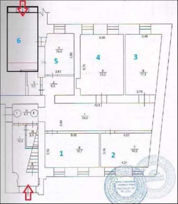 Аренда офиса 130 м², Смирнова-Ласточкина, 18