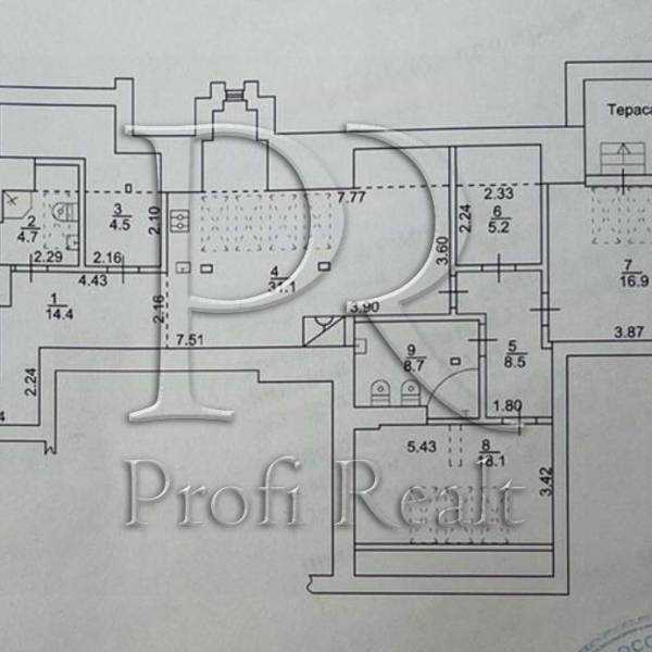 Продаж 3-кімнатної квартири 114 м², Олеся Гончара вул., 26