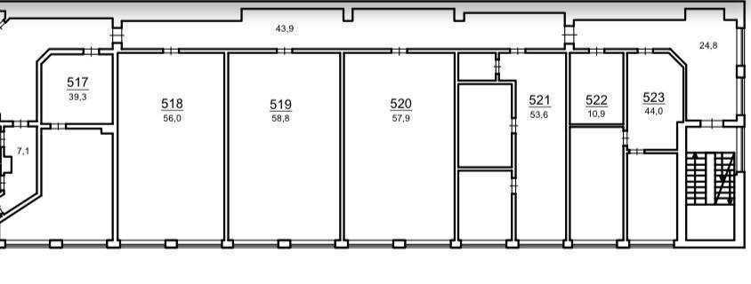 Аренда офиса 450 м², Соборности просп.