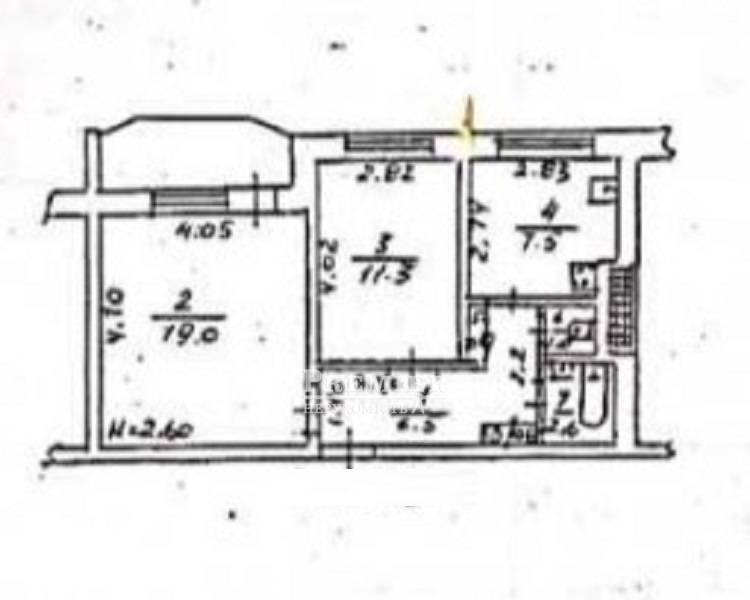 Продажа 2-комнатной квартиры 52 м², Семена Палия ул.