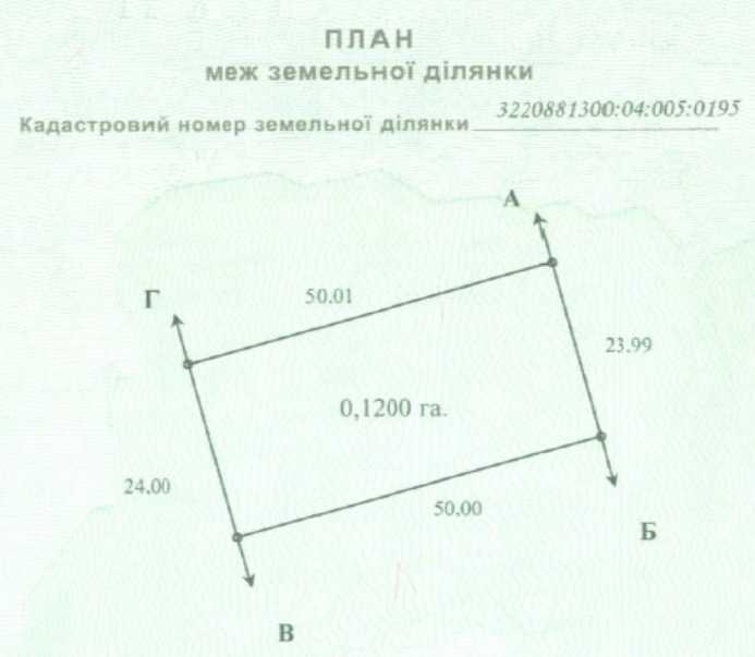 Продажа участка для личного сельского хозяйства 12 соток, СТ Либідь