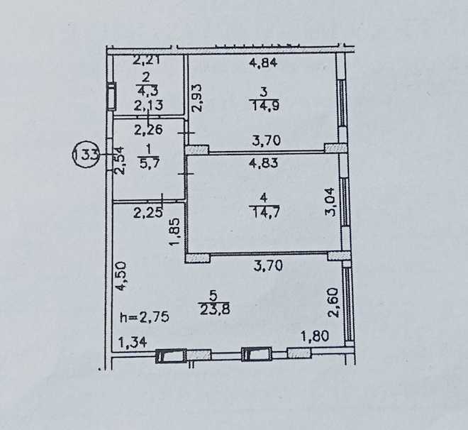 Продажа 2-комнатной квартиры 63.4 м², Университетская ул., 1п