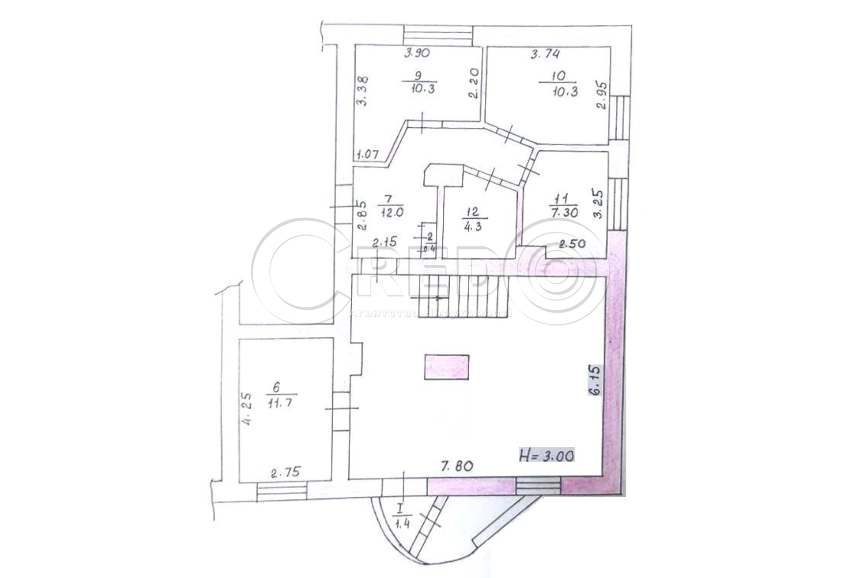 Оренда магазину 191.9 м², Володимира Великого вул.