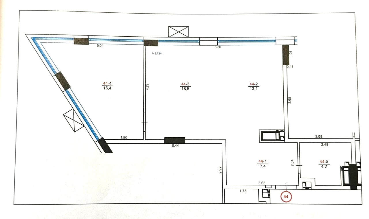 Продаж 2-кімнатної квартири 59.6 м², Чернігівська вул.