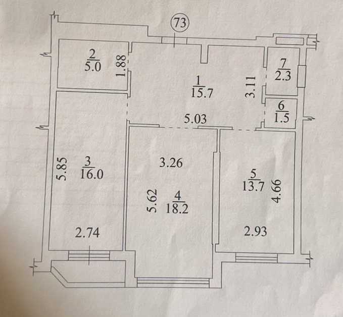 Продаж 2-кімнатної квартири 73 м², Митрополита Василя Липковського вул., Липківського, 33а