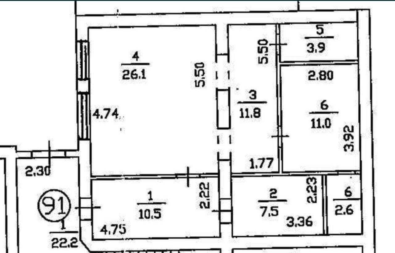 Аренда офиса 75 м², Большая Васильковская ул., 122