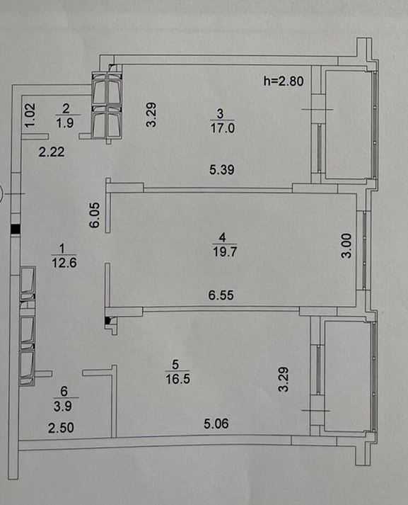 Продажа 2-комнатной квартиры 76 м², Вышгородская ул., 45г