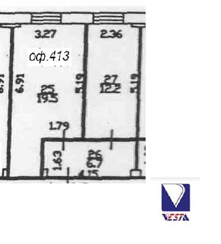 Оренда офісу 40.6 м², Вікентія Хвойки вул., 21