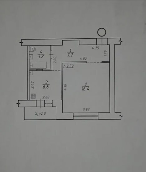 Продажа 1-комнатной квартиры 36.7 м², Леваневского ул.