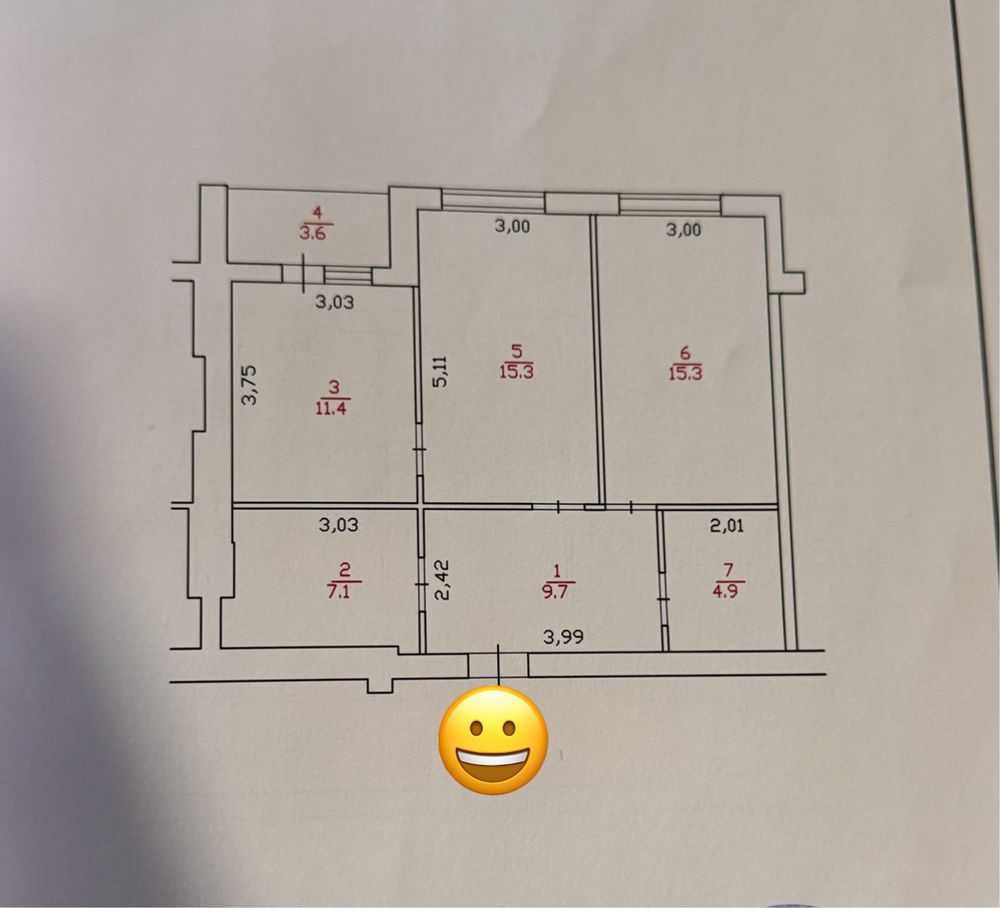 Продажа 2-комнатной квартиры 67.3 м², Леси Украинки ул.