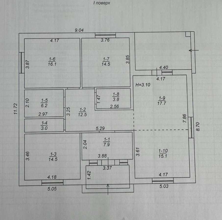 Продаж будинку 112 м², Шевченко вул., Лугова