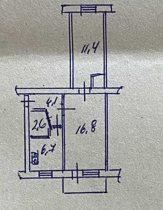 Продаж 2-кімнатної квартири 43.8 м², Джерельний пров., 4