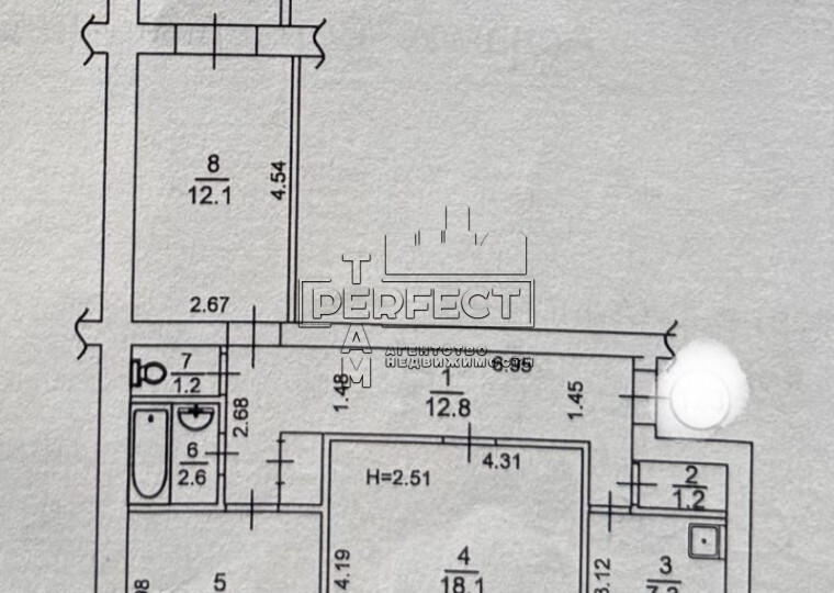 Продаж 3-кімнатної квартири 70 м², Велика Китаївська вул., 6