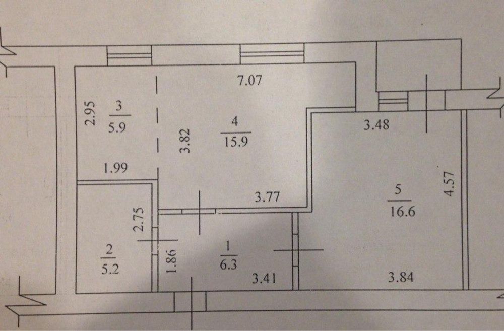 Продаж 2-кімнатної квартири 52 м²