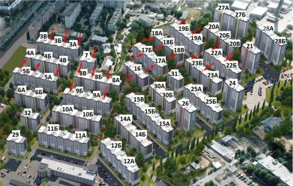 Продаж 1-кімнатної квартири 41.05 м²