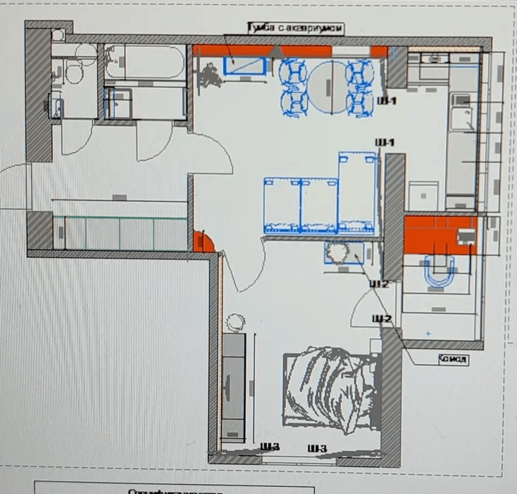 Продаж 1-кімнатної квартири 48 м²